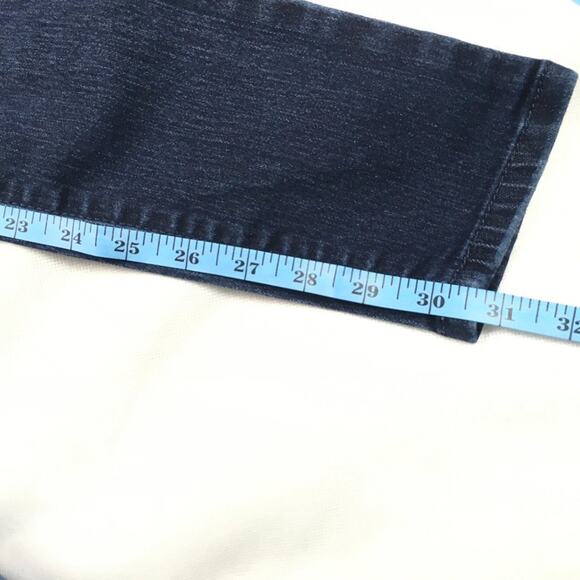 Simply Vera Jeggings Dark Wash Denim Skinny Jean Leggings Women's sz 4 Long - Picture 7 of 12